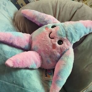 Pink and Blue Star Plush Toy